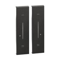 Living Now with Netatmo 2 Gang Wireless Switch Cover Black