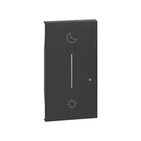 Living Now with Netatmo 2 Module Sleep / Wake-Up Wireless Switch Cover Black