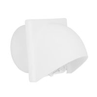HPM 150mm External Weatherproof Cowl Ventilation Grille White