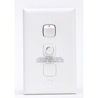 HPM Standard 650VA 3 Speed Vertical Auto Off Fan Controller White