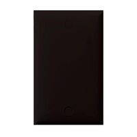 HPM Standard Blank Plate Black