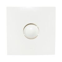 HPM 100mm 14W Square Wall Exhaust Fan White