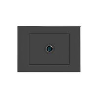 HPM VIVO 1 Gang 3GHz F-type TV Socket Dark Grey