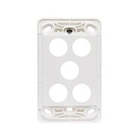 HPM VIVO 5 Gang Switch Grid White