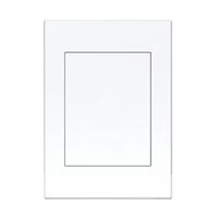 HPM VIVO Blank Plate White