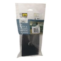 HPM VIVO 10A 3 Speed Fan Controller Plate Dark Grey