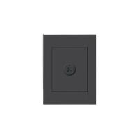 HPM VIVO 10A 3 Speed Fan Controller Plate Dark Grey