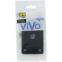 HPM VIVO 1 Gang Switch Grid Dark Grey