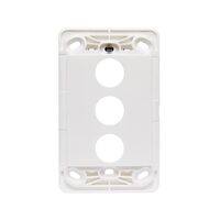 HPM VIVO 3 Gang Switch Grid White