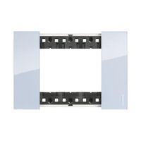 Bticino Living Now 3 Module Coverplate Sky
