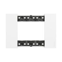 Bticino Living Now 3 Module Coverplate White