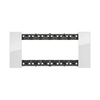 Bticino Living Now 6 Module Coverplate Ice
