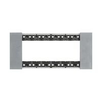 Bticino Living Now 6 Module Coverplate Moon