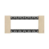 Bticino Living Now 6 Module Coverplate Gold