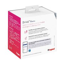 Connected electricity meter EMDX³ with Netatmo - 100-240V~ supplied with 1 closed current transformer 80A - 1 module