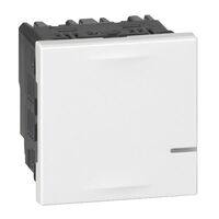 ARTEOR with Netatmo 2 Wire 2 Module Smart Dimmer Mechanism White