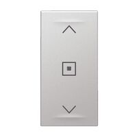ARTEOR Smart Blind Switch Mechanism - 1 Module 3 Wire - Soft Aluminium