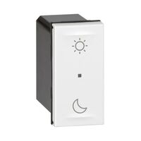 Arteor with Netatmo 1 Module Wireless Night-Day Clip-In Grid Switch White