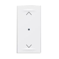 Arteor with Netatmo 1 Module Wireless Blind-Shutters Clip-In Grid Switch White