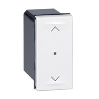 Arteor with Netatmo 1 Module Wireless Blind-Shutters Clip-In Grid Switch White