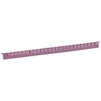 MEMOCAB - Markers for wiring numbers - colour code 2.5x2.5mm purple number 7 slide-in pack of 600