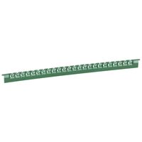 MEMOCAB - Markers for wiring numbers - colour code 2.5x2.5mm green number 5 slide-in pack of 600