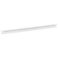 MEMOCAB - Markers for wiring black capital letters on white background 2.5x2.5mm letter A slide-in pack of 240