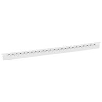 MEMOCAB - Markers for wiring black capital letters on white background 2.5x2.5mm letter K slide-in pack of 240