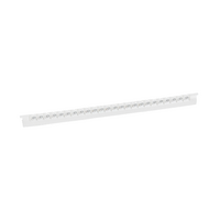 MEMOCAB - Markers for wiring black capital letters on white background 2.5x2.5mm letter Q slide-in pack of 240