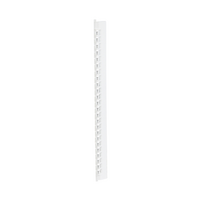 MEMOCAB - Markers for wiring black capital letters on white background 2.5x2.5mm letter T slide-in pack of 240