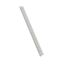 MEMOCAB - Markers for wiring black capital letters on white background 2.5x2.5mm letter U slide-in pack of 240