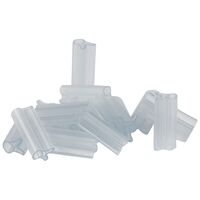 MEMOCAB - Marker holders 0.25-1.5mm² 6 marker clear DIA 1.3-3.5mm sleeve pack of 1000