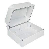 Enclosure - IP55 plastic box 359Hx265Wx154Dmm no knock-outs