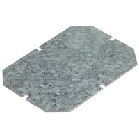 Accessory - metal mounting plate - 1.5mm thickness 220x170mm for IP55/66 plastic boxes 350xx/359xx series