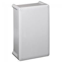 Enclosure - IP55 plastic box 130Hx130Wx74Dmm no knock-outs
