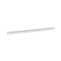 MEMOCAB - Markers for wiring black capital letters on white background 2.5x2.5mm letter M slide-in pack of 240