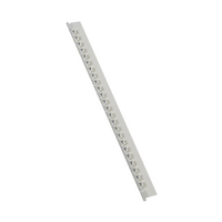 MEMOCAB - Markers for wiring black capital letters on white background 2.5x2.5mm letter Y slide-in pack of 240