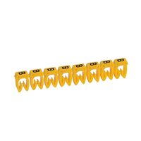 CAB3 - Markers for terminal blocks and wiring 0.5 to 1.5mm² black letters on yellow background 0.5-1.5mm² letter B pack of 300