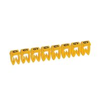 CAB3 - Markers for wiring 4 to 6mm² numbers - colour code 4-6mm² letter G pack of 300