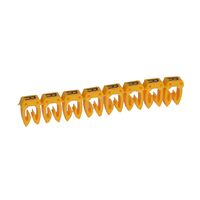 CAB3 - Markers for wiring 4 to 6mm² numbers - colour code 4-6mm² letter R pack of 300