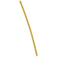CAB3 - Markers for terminal blocks and wiring 0.15 to 0.5mm² black symbols on yellow background 0.15-0.5mm² symbol . pack of 300