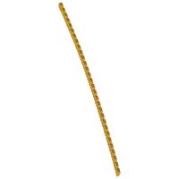 CAB3 - Markers for wiring 1.5 to 2.5 mm² black letters on yellow background 1.5-2.5mm² letter D pack of 300