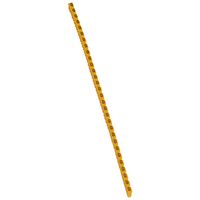 CAB3 - Markers for wiring 1.5 to 2.5 mm² black letters on yellow background 1.5-2.5mm² letter G pack of 300