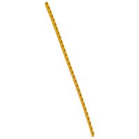 CAB3 - Markers for wiring 1.5 to 2.5 mm² black letters on yellow background 1.5-2.5mm² letter J pack of 300