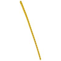 CAB3 - Markers for wiring 1.5 to 2.5 mm² black letters on yellow background 1.5-2.5mm² letter L pack of 300
