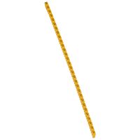 CAB3 - Markers for wiring 1.5 to 2.5 mm² black letters on yellow background 1.5-2.5mm² letter U pack of 300