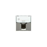 Arteor modular - RJ45 socket/mechanism UTP Cat5e 8 contacts 2 module magnesium