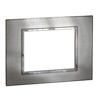 Arteor 770 Series Coverplate Stainless Steel