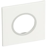 ARTEOR SCS Round 1 Module Horizontal Coverplate Mirror White