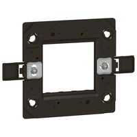Arteor - Support frame 1 or 2 modules - screw mounting - for British standards type boxes